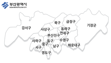 부산광역시지도